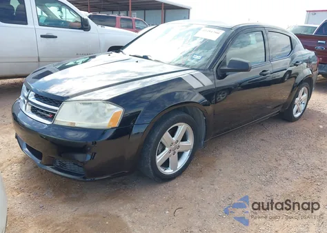 2013 Dodge Avenger Se z USA, uszkodzony, nr VIN 1C3CDZAB4DN563183